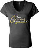 Curves, Class and Confidence Women's V-Neck